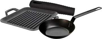 LODGE 鑄鐵鍋三件組