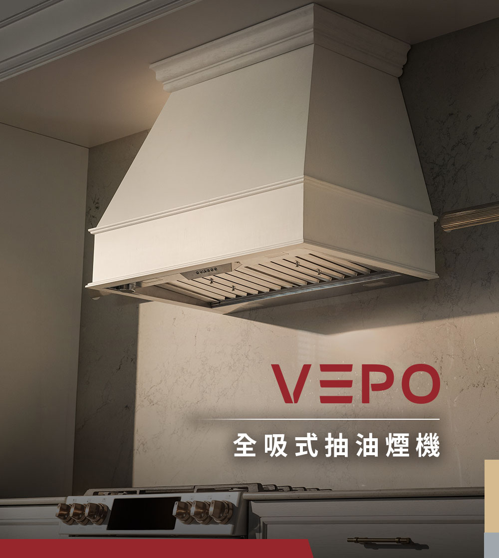 VEPO 全吸式抽油煙機(外掛)