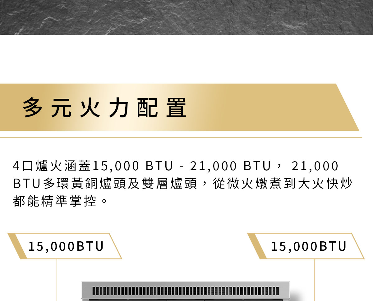 多元火力配置