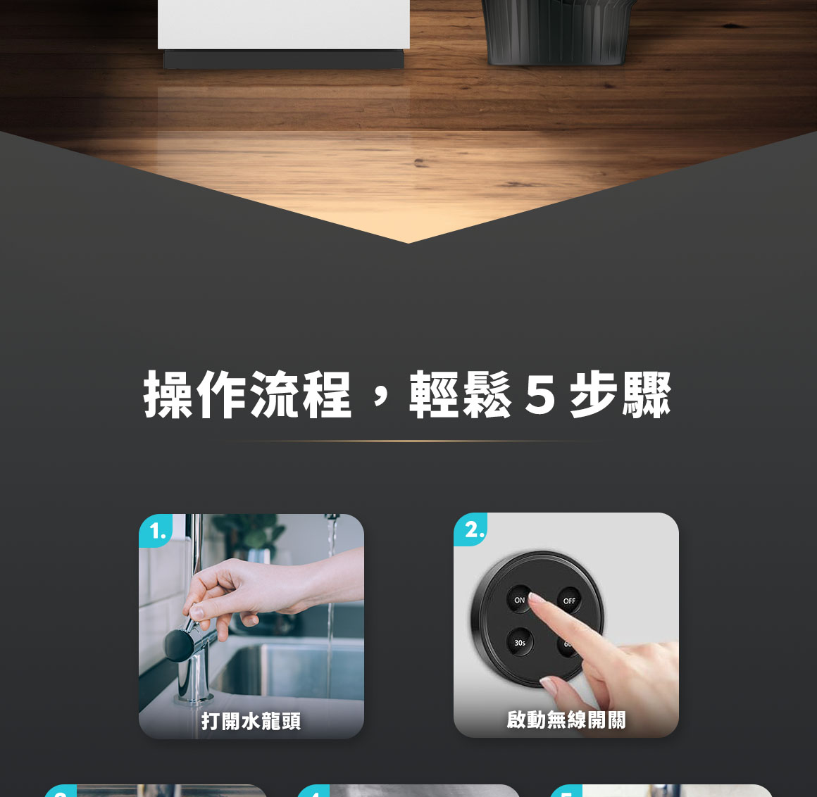 操作流程 輕鬆5步驟
