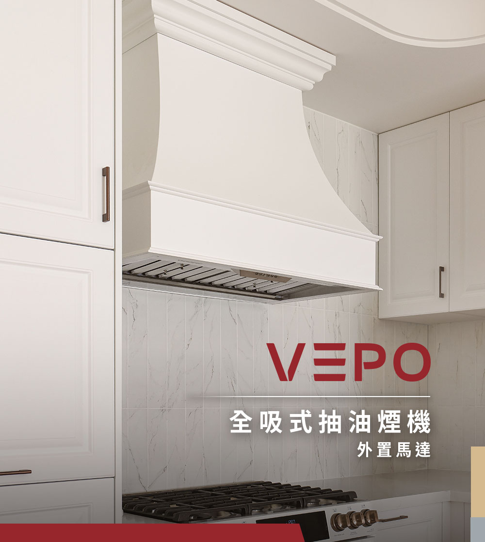 VEPO 全吸式抽油煙機(外置馬達)