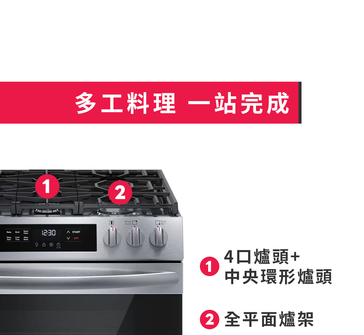 多工料理 一站完成