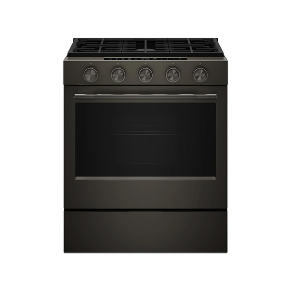 KitchenAid 30吋五口爐連烤 瓦斯型 (2in1雙效爐頭)