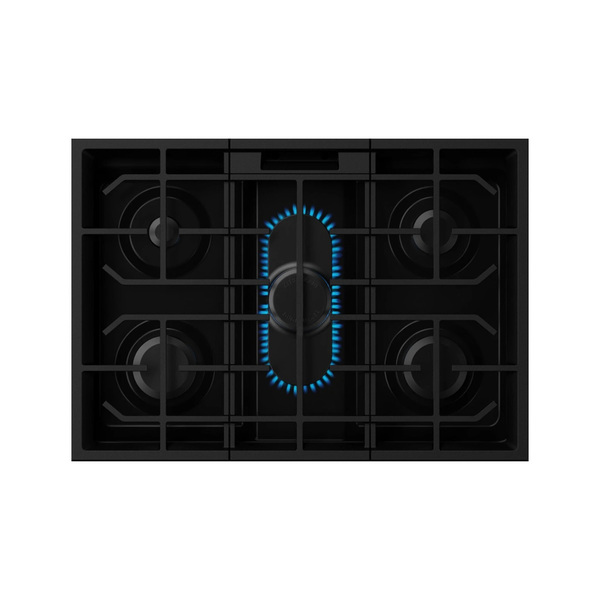 KitchenAid 30吋五口爐連烤 瓦斯型 (2in1雙效爐頭)