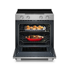 KitchenAid 30吋 Even-Heat™精準控溫 五口爐連烤 電陶爐_烤箱
