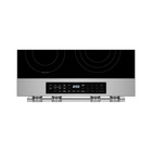 KitchenAid 30吋 Even-Heat™精準控溫 五口爐連烤 電陶爐_操控面板