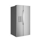 GE 790L 美式大容量雙門對開冰箱_不鏽鋼_側面