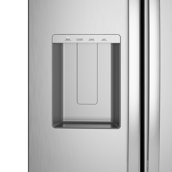 GE 790L 美式大容量雙門對開冰箱_不鏽鋼_加高外部取水區