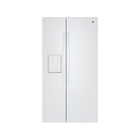 GE 790L 美式大容量雙門對開冰箱_白