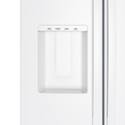GE 790L 美式大容量雙門對開冰箱_白_外部取水