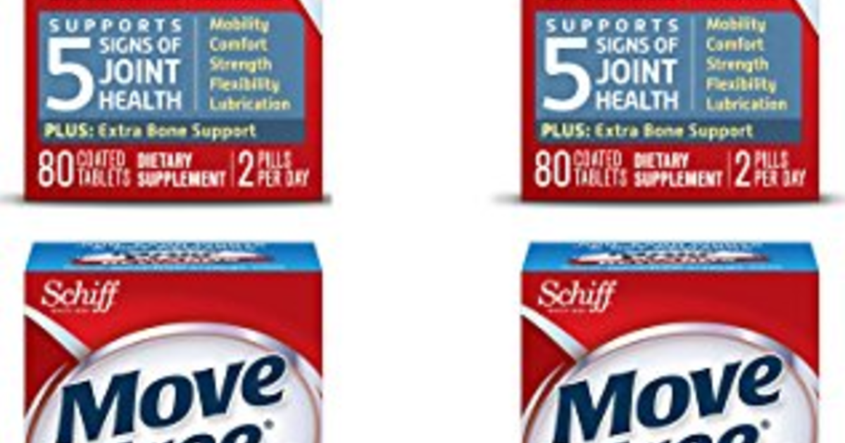 Move Free Advanced Glucosamine Chondroitin MSM Vitamin D3 and ...