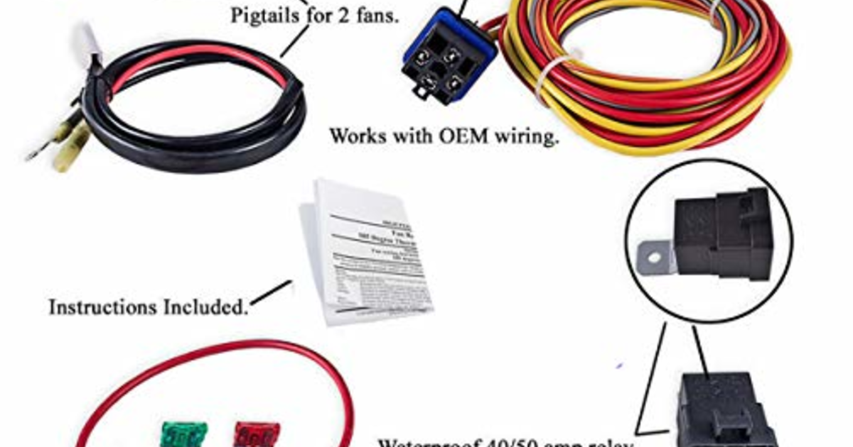 TIKSCIENCE Dual Electric Cooling Fan 185/175 Degree Champion Engine Fan ...