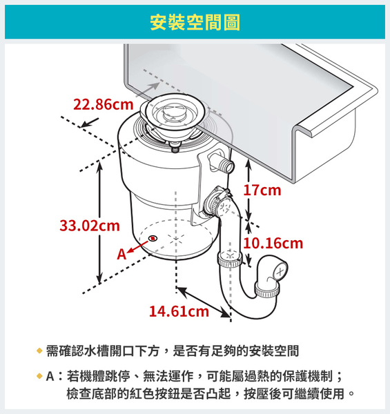 InSinkErator 鐵胃廚餘機 旗艦款 馬力1HP Evolution Excel｜全面送安裝｜享得利購 HOME 18月保固