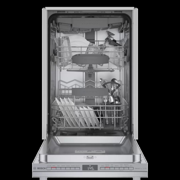 (停產下架)Bosch 800系列 45cm 全嵌式洗碗機 80度沸石 SPX68B55UC 可Wifi操控 可30分鐘快洗。含安裝《得利購 HOME 18 個月保固》