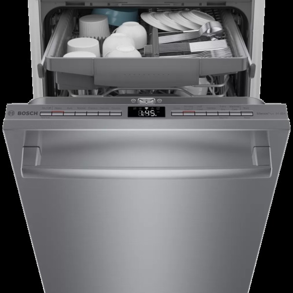 (停產下架)Bosch 800系列 45cm 全嵌式洗碗機 80度沸石 SPX68B55UC 可Wifi操控 可30分鐘快洗。含安裝《得利購 HOME 18 個月保固》
