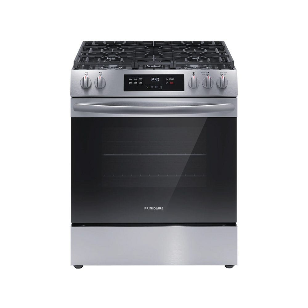 Frigidaire 30吋五口爐連烤 瓦斯型 FCFG3062AS